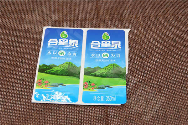 不干膠標簽4